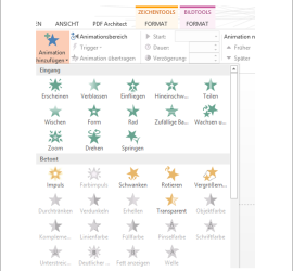 Powerpoint in style - Animations